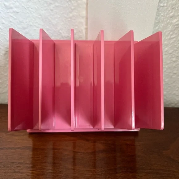 Vintage Rogers Letter Holder Organizer Pink - Picture 5 of 7